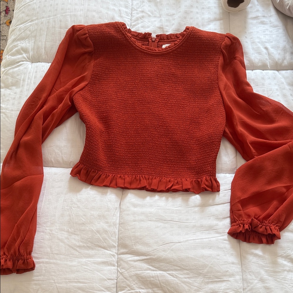 Aritzia Long Sleeve Blouse